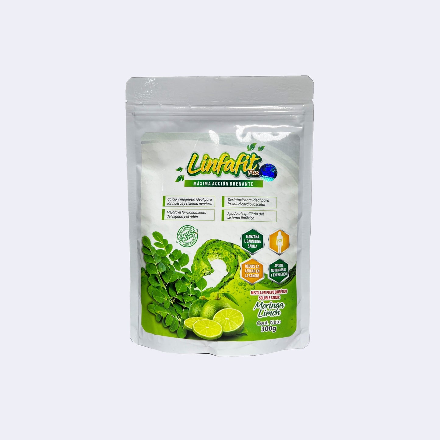 Linfafit Moringa Limón FitPlus en sobre de 300g