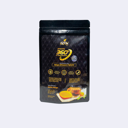 Té 360 Mango Africano Fitplus en sobre con 15 infusiones