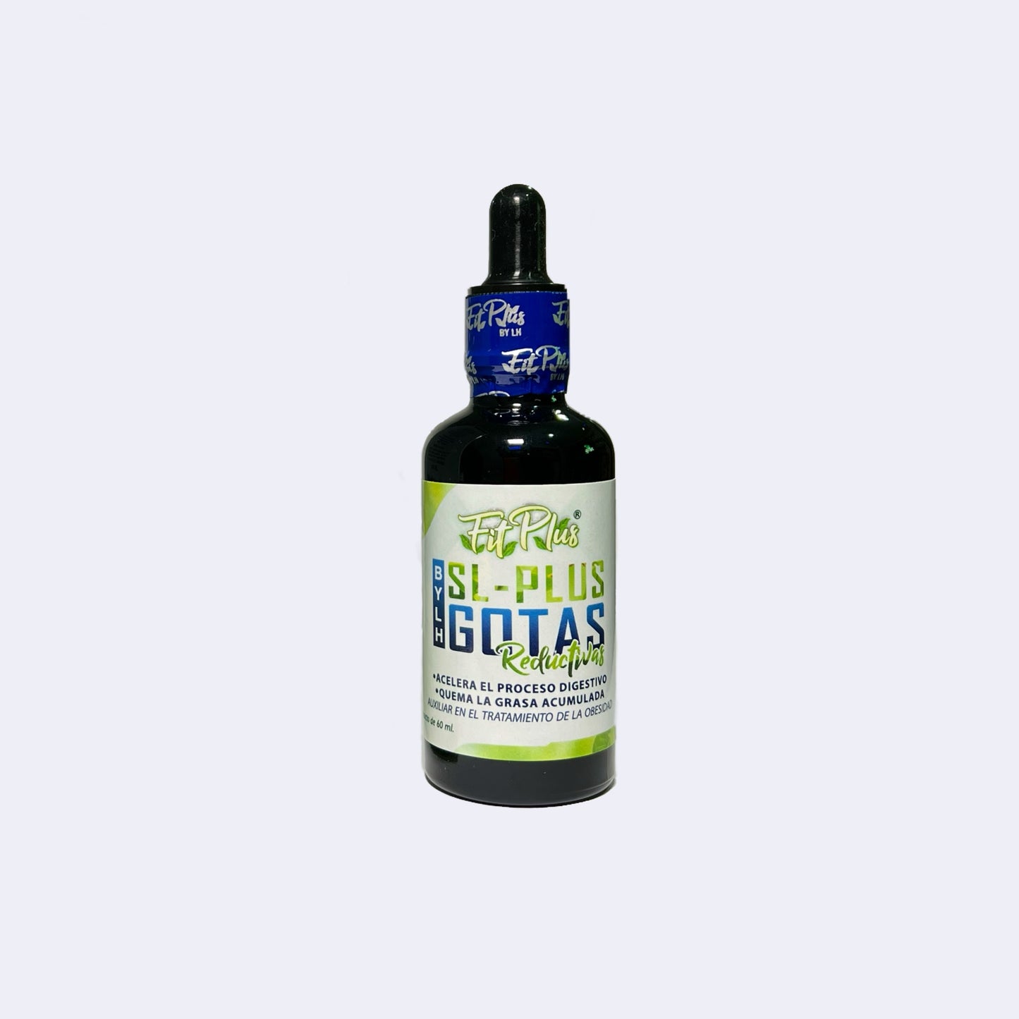 Gotas Reductivas FitPlus en gotero de 60 ml.