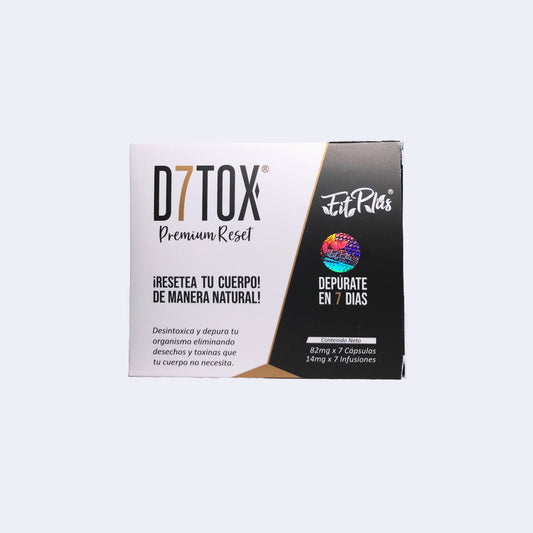 D7Tox Premium Reset. Desintoxicante Extremo (DETOX)