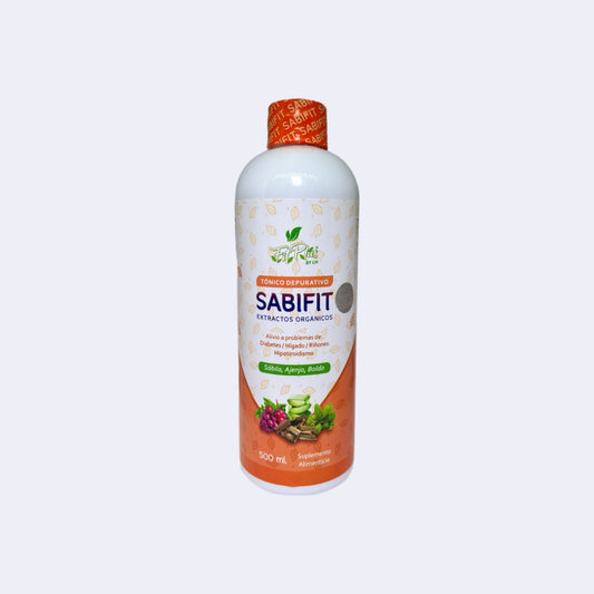 Sabifit tónico depurativo FitPlus en frasco de 500 ml.