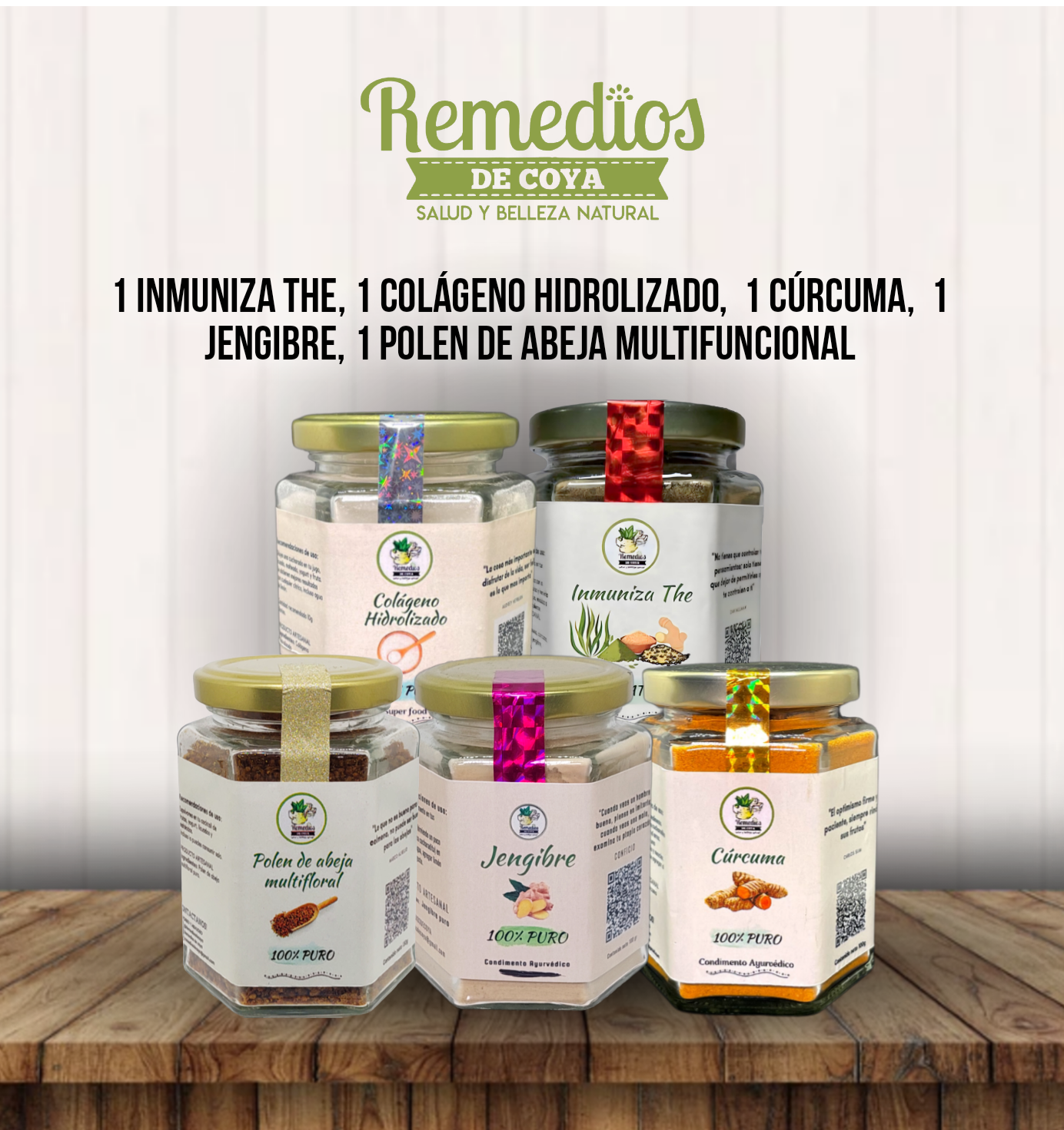 Kit consumidor Remedios de Coya