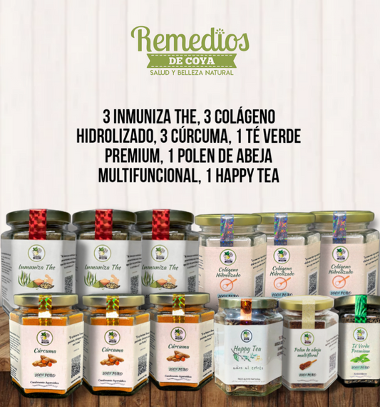 Kit mayoreo Remedios de Coya con Bono gratis